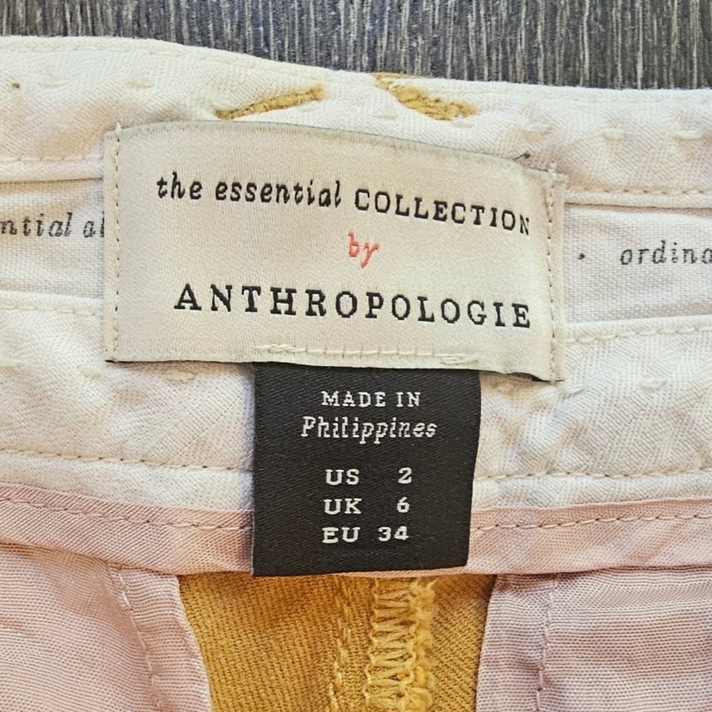 Anthropologie Maeve Kick-Flare Pants Size 2 - Picture 8 of 12